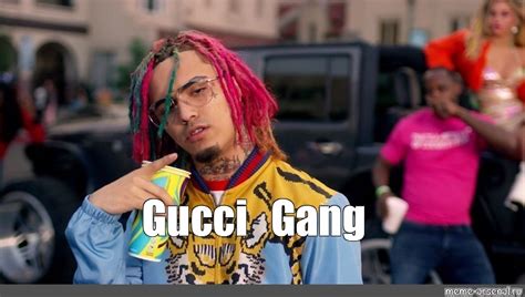 artist gucci gang|gucci gang meme.